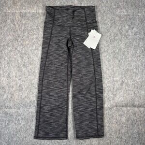 Athleta Capri Crop Leggings Women's XXS Gray Yoga Energy Power Run Train NWT $74
